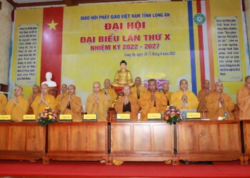 Phiên họp đầu tiên của Tân Ban Trị sự GHPGVN tỉnh Long An nhiệm kỳ X