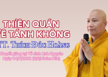 Thượng tọa Thích Đức Hoàng thuyết giảng tại các trường hạ huyện Đức Hòa