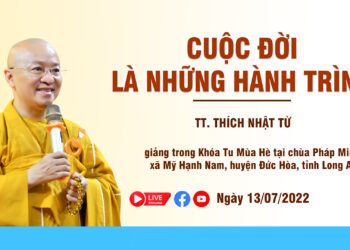 TT. Thích Nhật Từ thuyết giảng trong khóa tu mùa hè “Gieo hạt từ bi lần IV” tại chùa Pháp Minh năm 2022