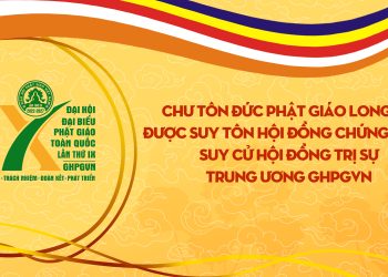 Chư Tôn Đức Phật Giáo Long An Được Suy Tôn Hội Đồng Chứng Minh, Suy Cử Hội Đồng Trị Sự