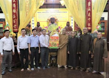 BTS GHPGVN huyện Đức Hòa đón tiếp phái đoàn Tỉnh ủy – HĐND – UBND – UBMTTQVN tỉnh Long An đến chúc tết