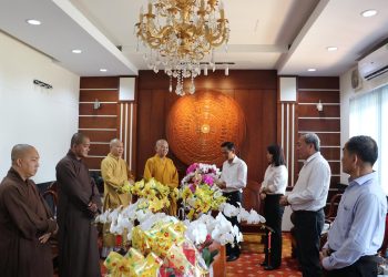 BTS GHPGVN tỉnh Long An, huyện Đức Hòa chúc tết Huyện ủy – HĐND – UBND – UBMTTQVN huyện Đức Hòa