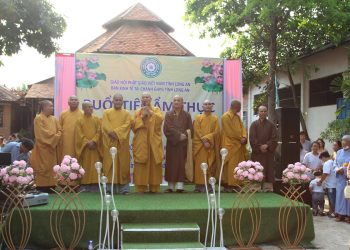 Ban Kinh tế Tài chính GHPGVN tỉnh Long An tổ chức tiệc Buffet chay gây quỹ