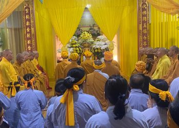 Lễ nhập Bảo tháp cố Hòa thượng Thích Trí Hoa húy Nhựt Hoa tân viên tịch.
