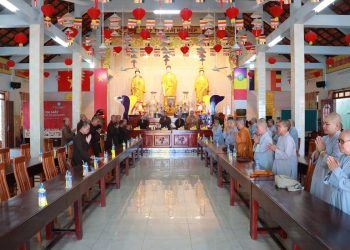 Phật giáo huyện họp định kỳ tháng 9 năm Quý Mão