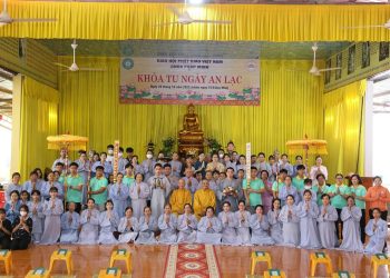 Chùa Pháp Minh tổ chức khóa tu ngày an lạc